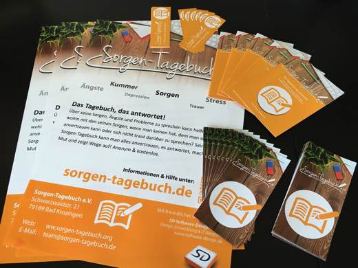 Sorgen-Tagebuch für Schulen